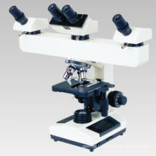 Microscope biologique Xsz-N304 de trois personnes avec illumination de S-LED